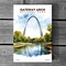 Gateway Arch National Park Poster, Travel Art, Office Poster, Home Decor | S8 product 3